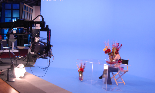 This image shows a Brainstorm America demo at NAB 2008.