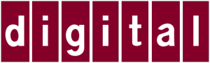 The former Digital Equipment Corporation logo