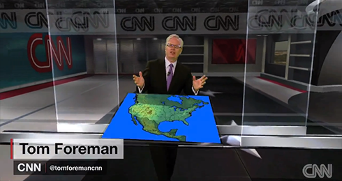 CNN virtual map