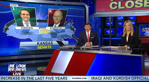 The Fox News election 2014 set