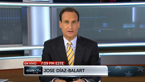 Telemundo and MSNBC host Jose Diaz-Balart on Telemundo