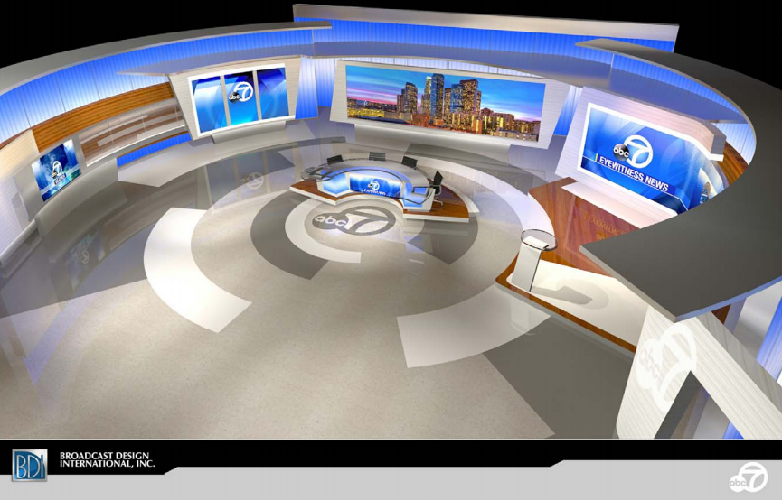 Rendering of KABC-TV from BDI