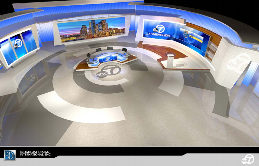 Rendering of KABC-TV from BDI