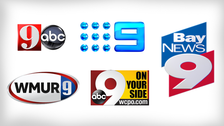 Channel 9 Tv Station Logos Channel 9 Tv Station Logos