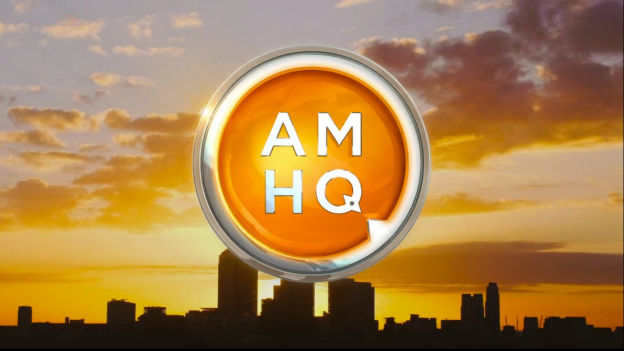 The original 'AMHQ' logo