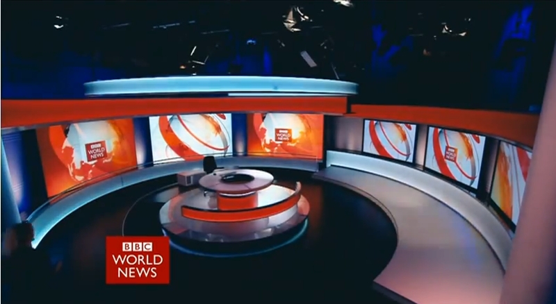 BBC News Studio B Broadcast Set Design Gallery