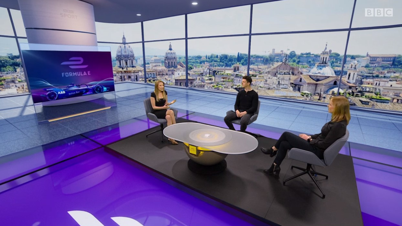 BBC Sport Pres 2 Broadcast Set Design Gallery