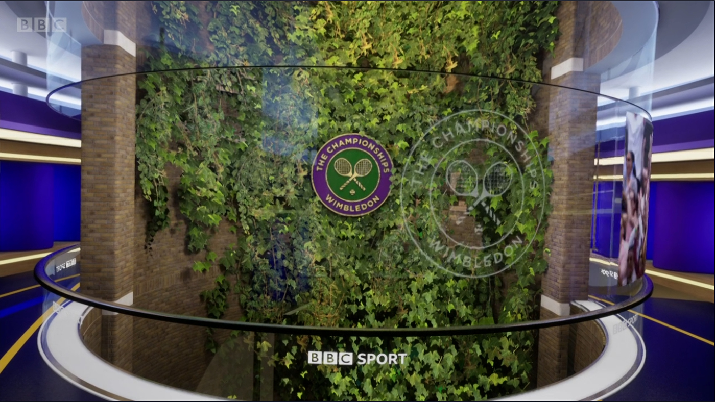 BBC Sport Wimbledon Broadcast Set Design Gallery