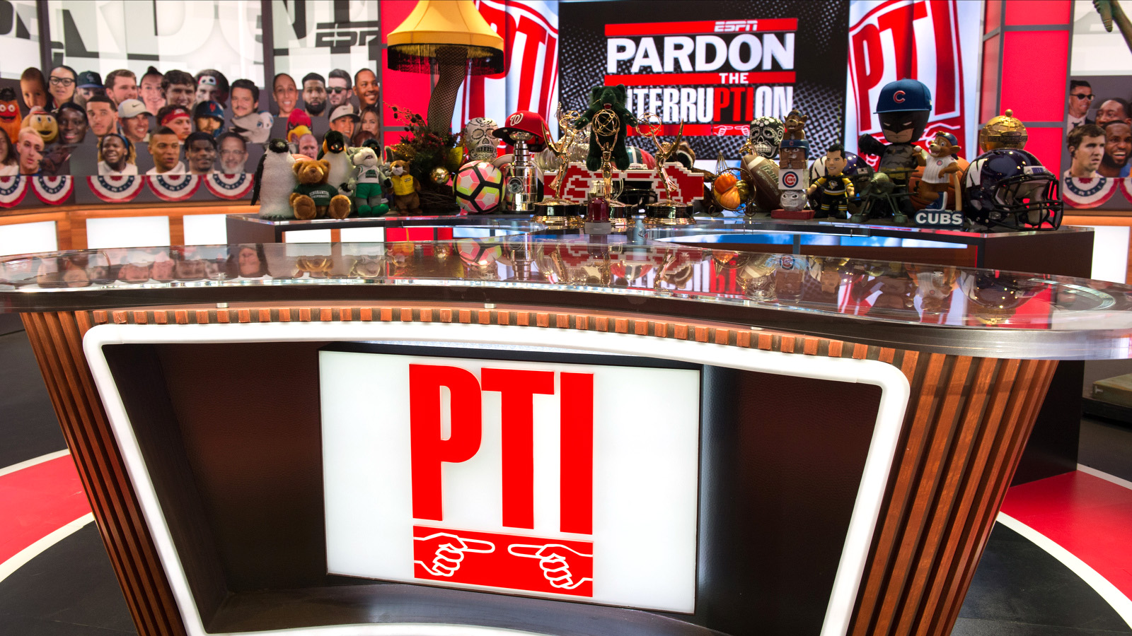 Washington D.C. - January 14, 2020 - DC Studios: Pardon the Interruption set. (Photo by Randy Sager / ESPN Images)