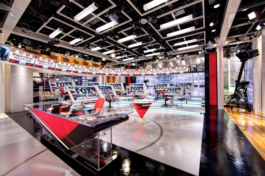 Fox News Studio H Broadcast Set Design Gallery