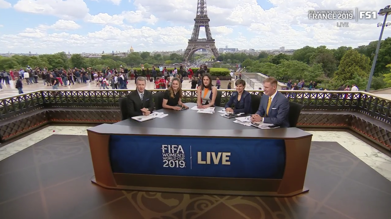 Fox Sports Womens World Cup 2019 Broadcast Set Design Gallery