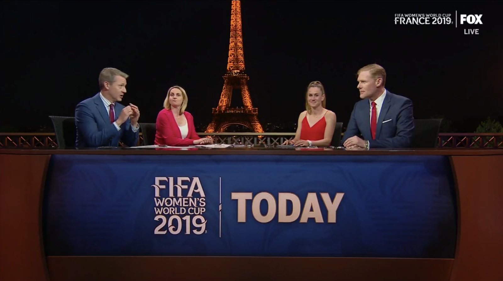 Fox Women's World Cup 2019 Broadcast Set Design Gallery