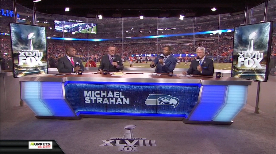 Fox Sports Superbowl XLVIII Broadcast Set Design Gallery