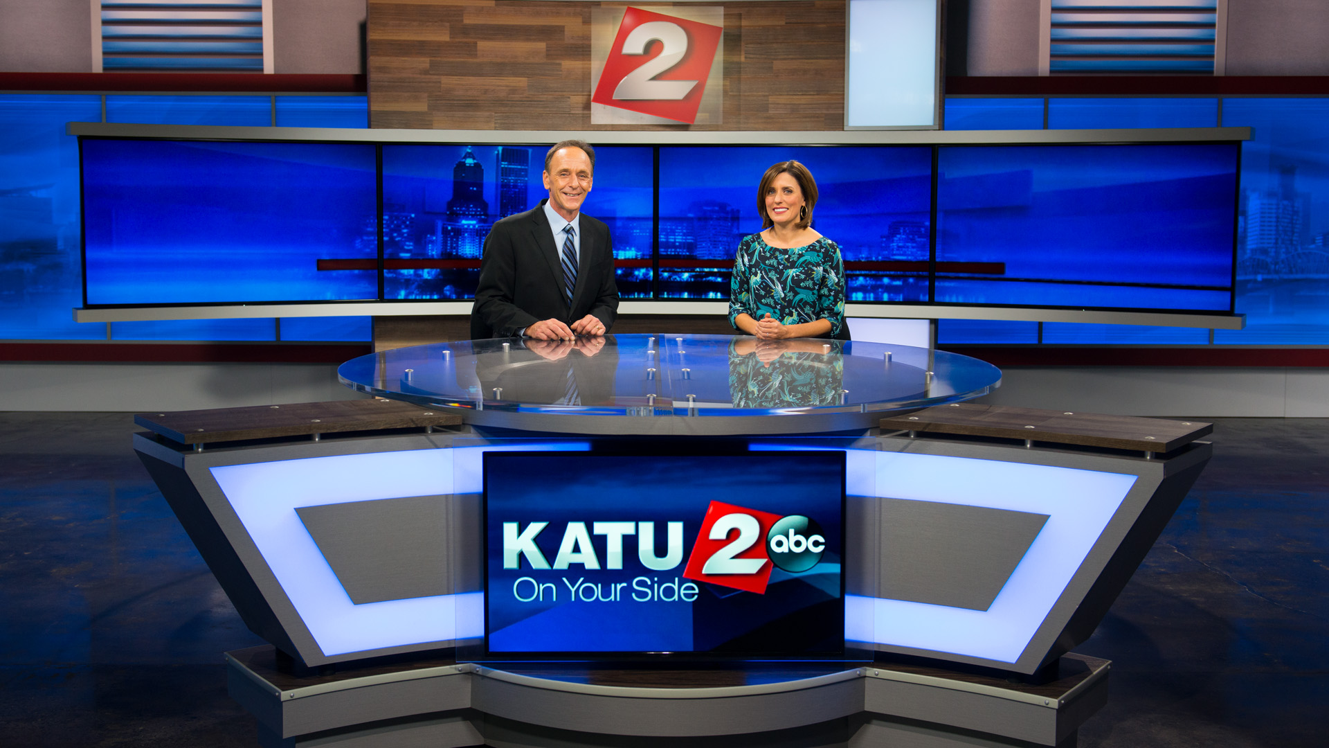 KATU Broadcast Set Design Gallery