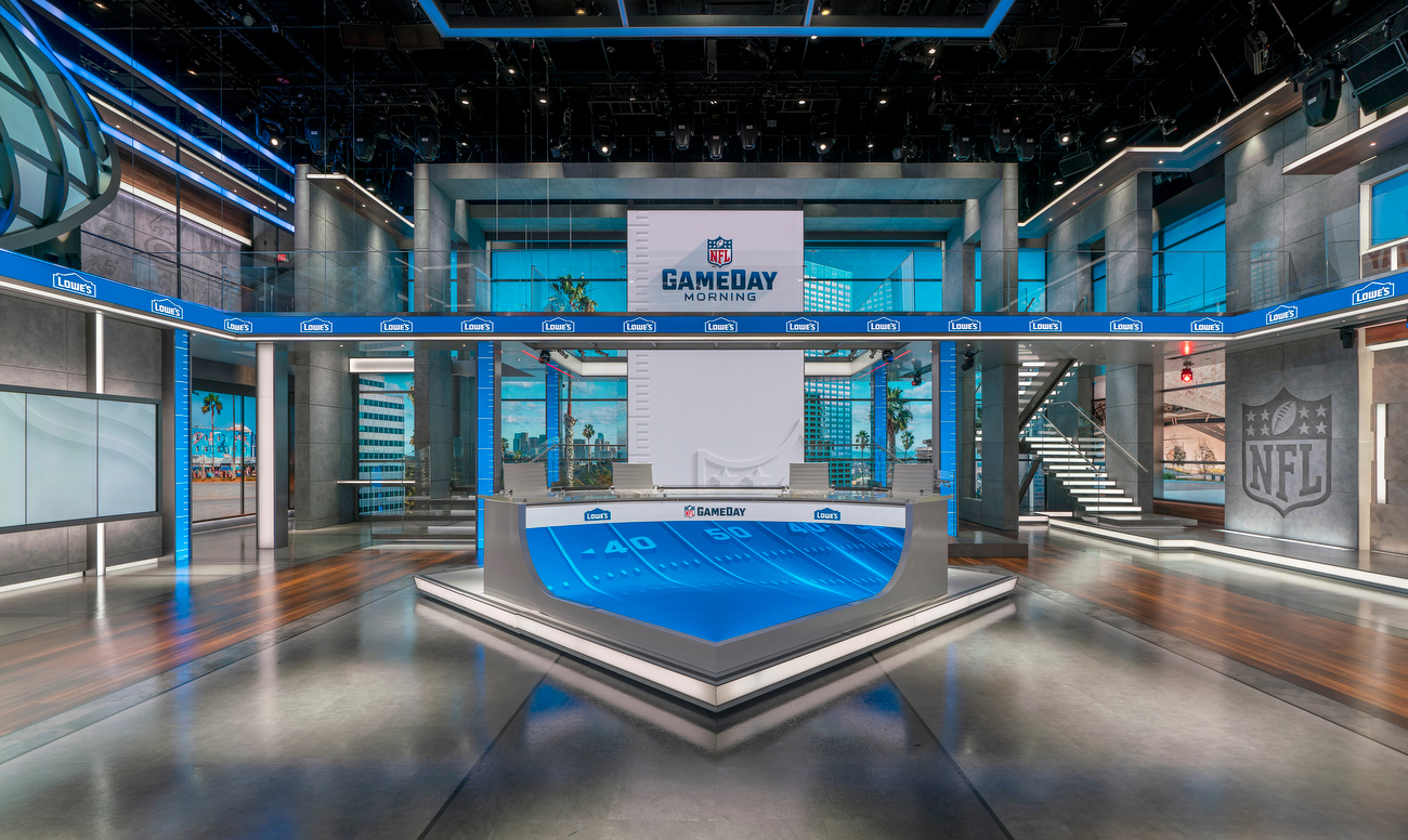 Inside the NFL Broadcast Set Design Gallery