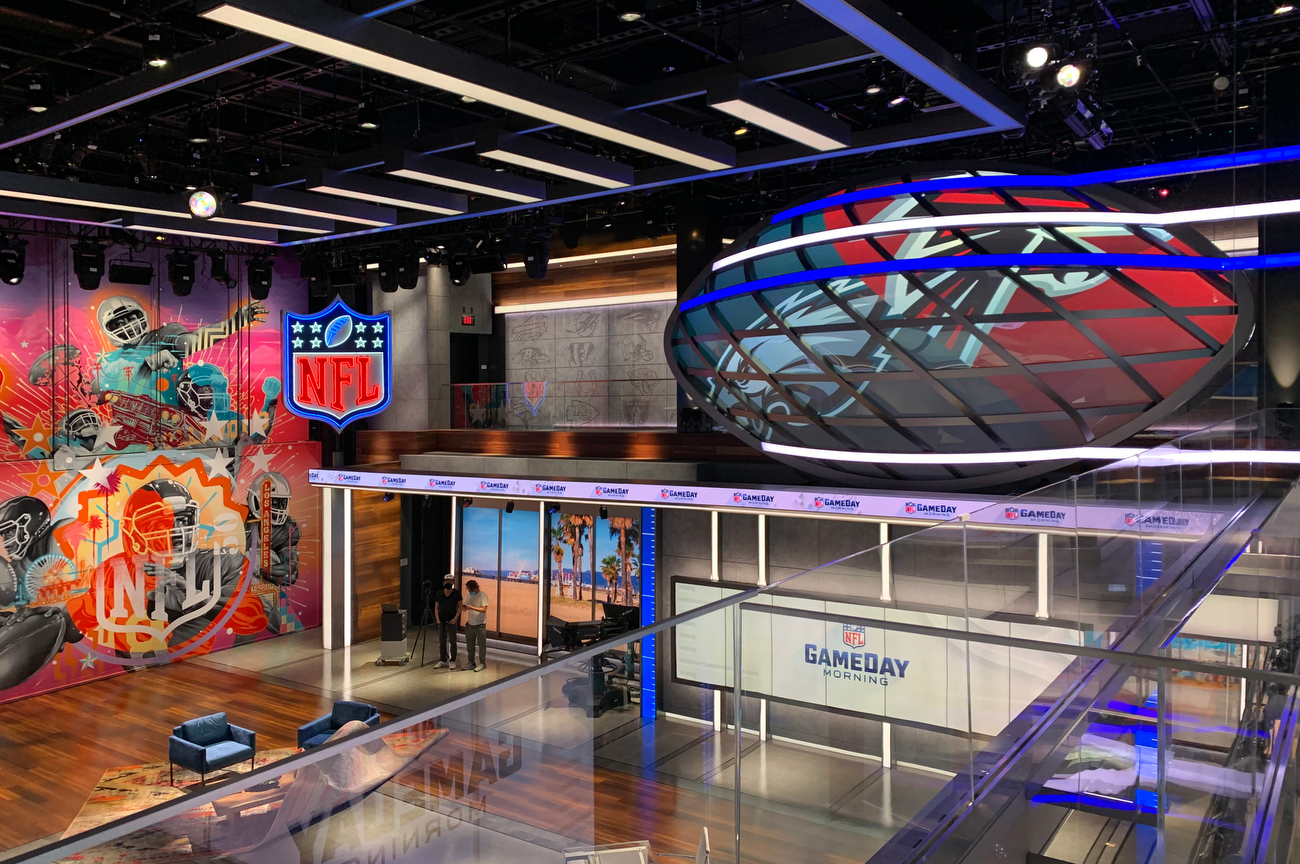 Inside the NFL Broadcast Set Design Gallery