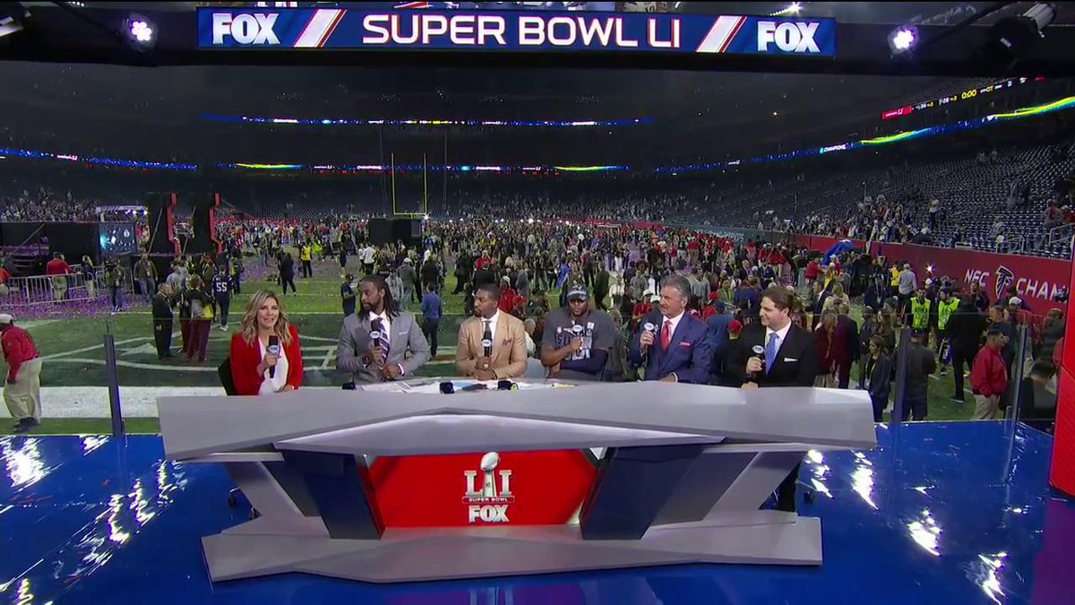 Fox Super Bowl LI Broadcast Set Design Gallery