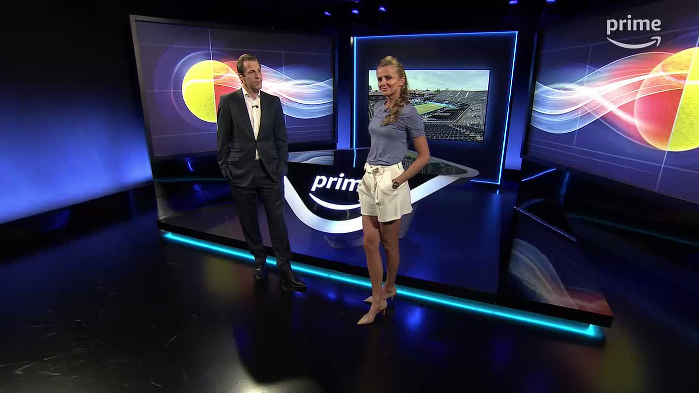 Amazons Prime Tennis Broadcast Set Design Gallery