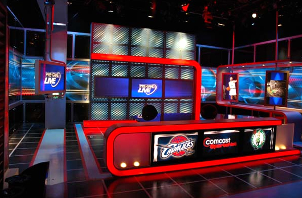 Comcast SportsNet Broadcast Set Design Gallery