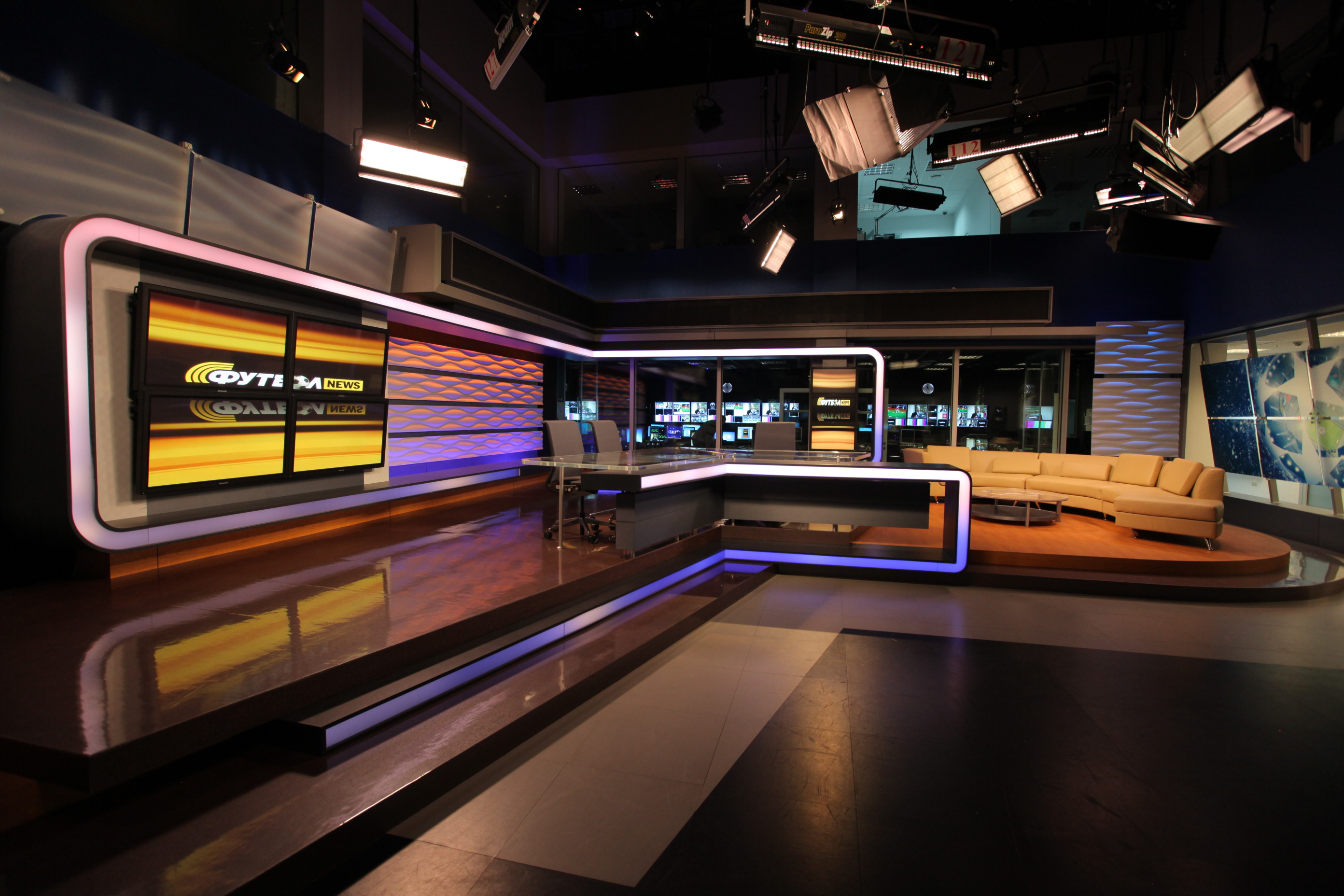 TRK Broadcast Set Design Gallery