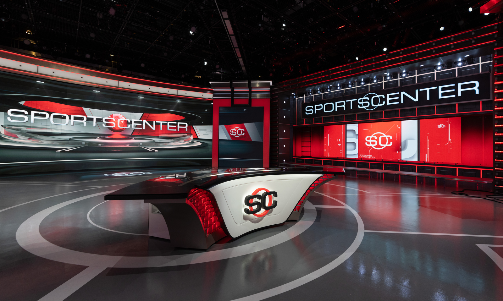 Sportscenter Set Background