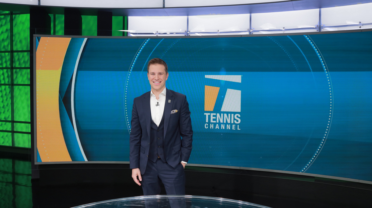 Tennis Channel Broadcast Set Design Gallery