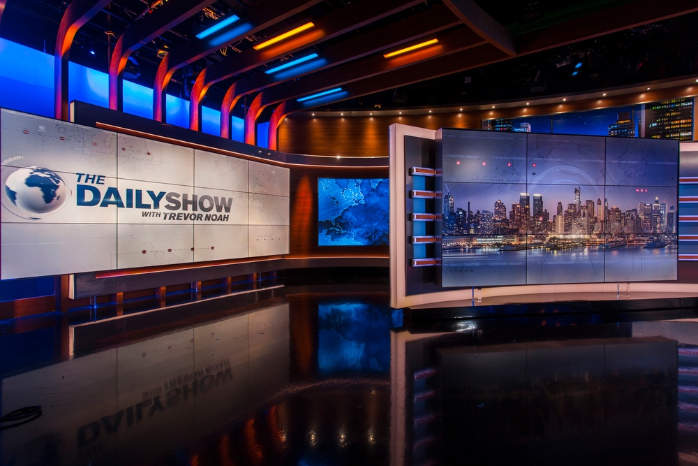 The Daily Show Broadcast Set Design Gallery