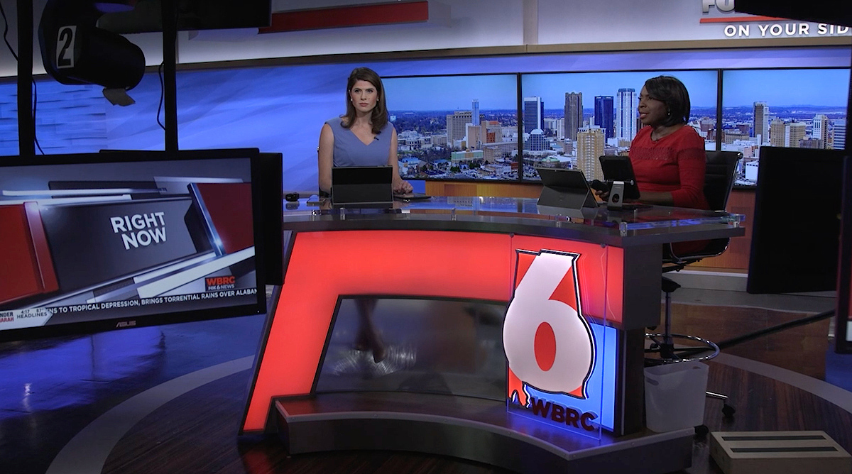 Fox 6 WBRC Broadcast Set Design Gallery