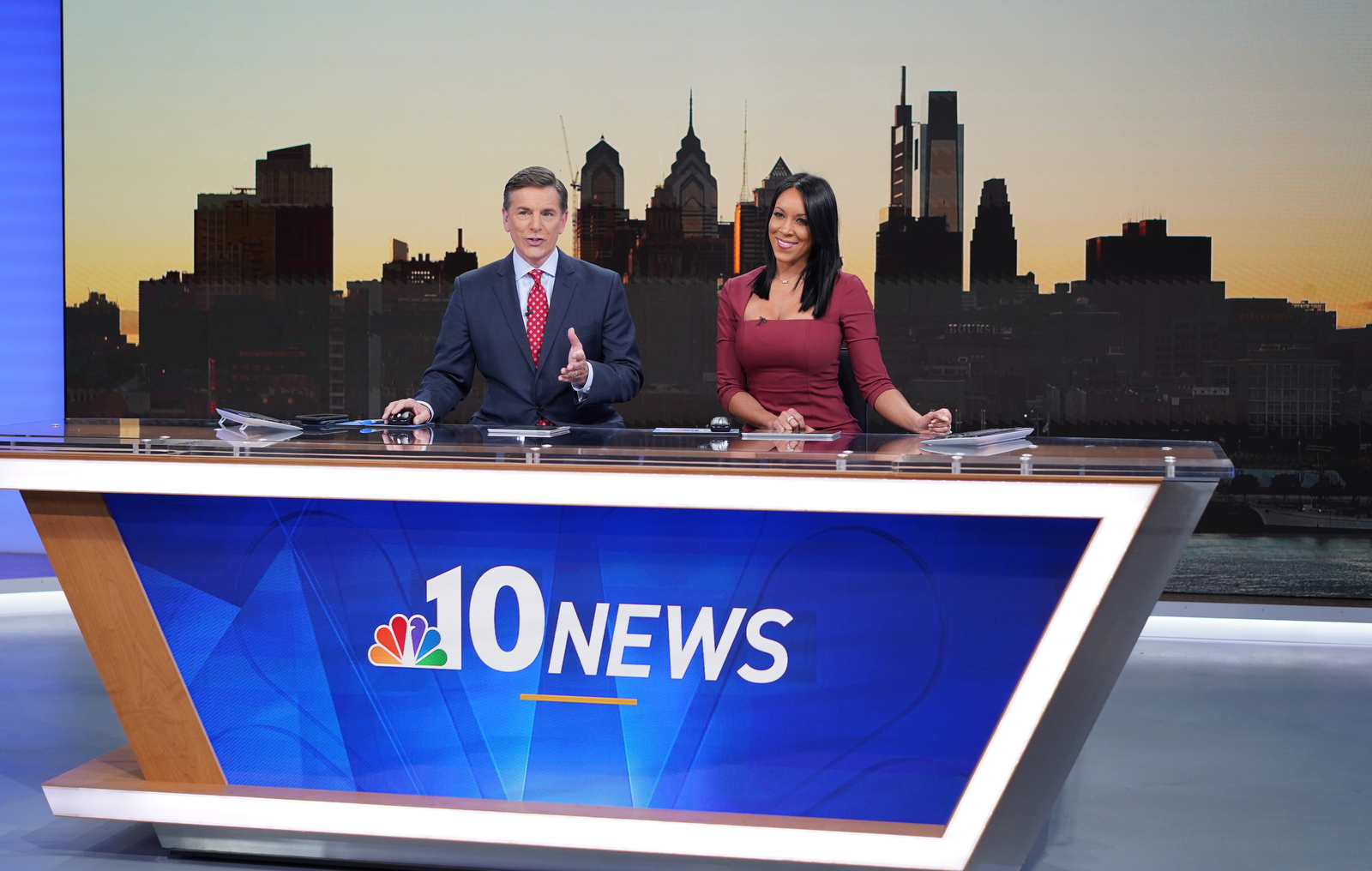 First NBC10 Philadelphia news broadcast