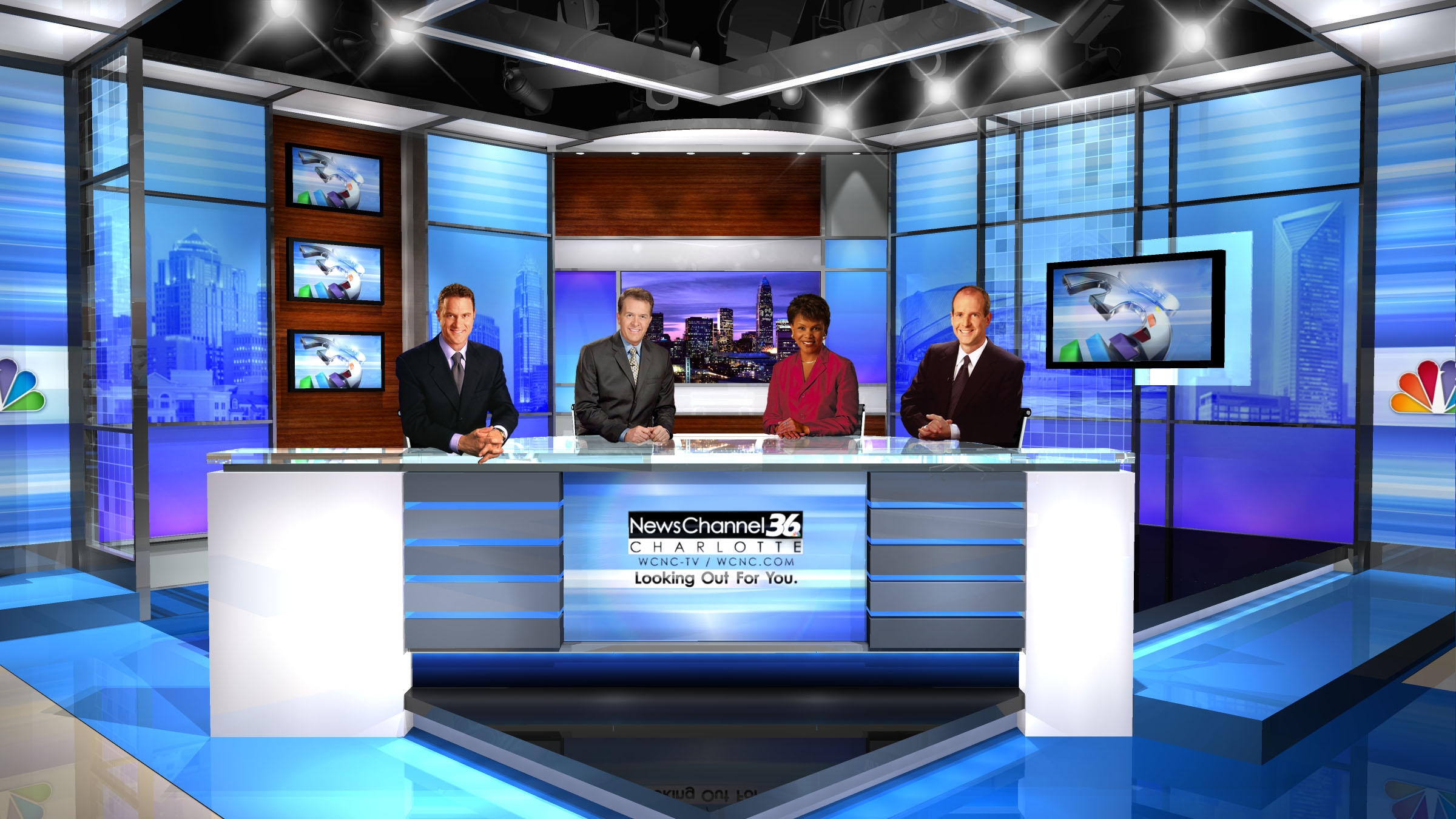 WCNC Broadcast Set Design Gallery2400 x 1350