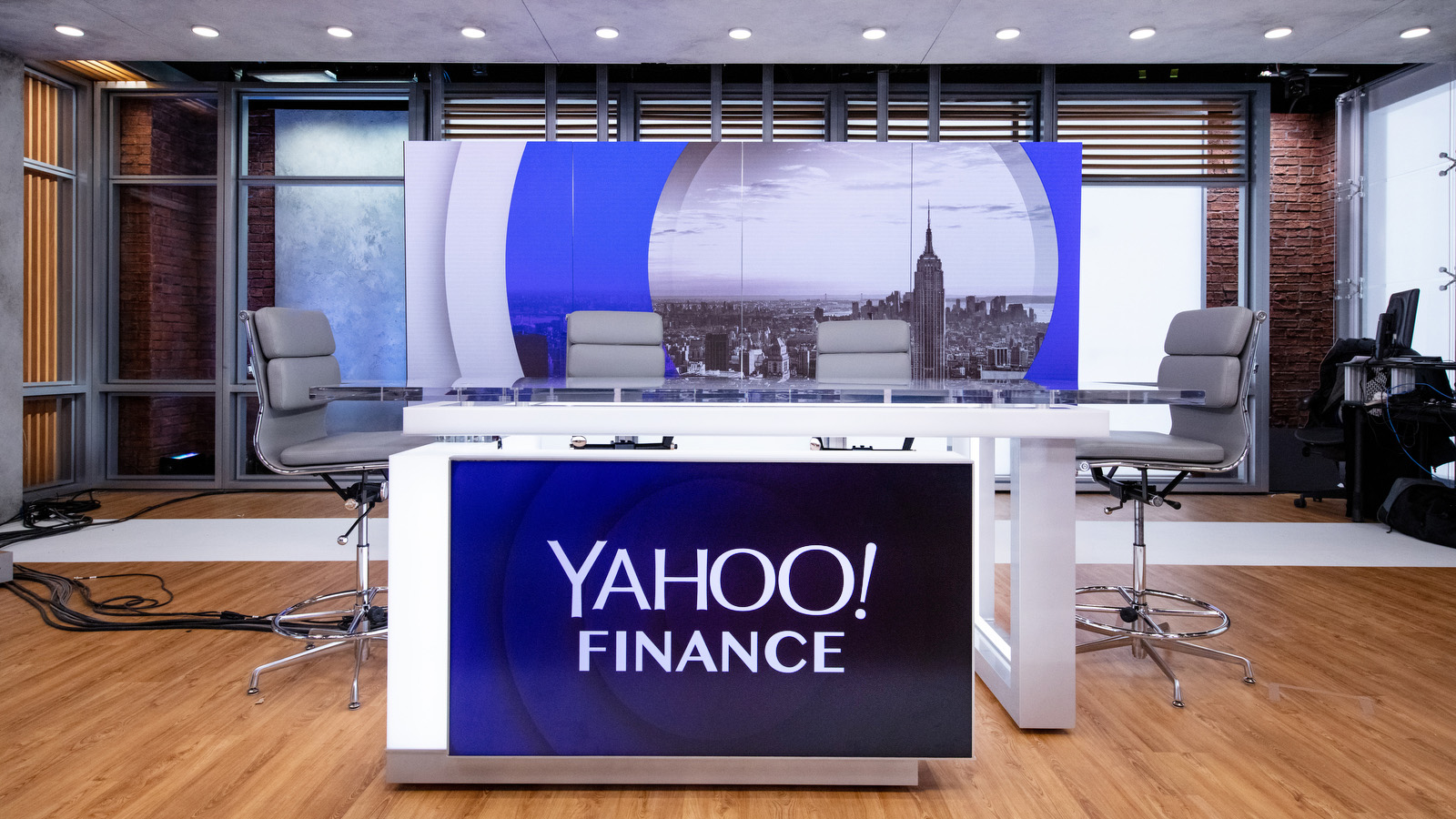 Yahoo Finance Broadcast Set Design Gallery