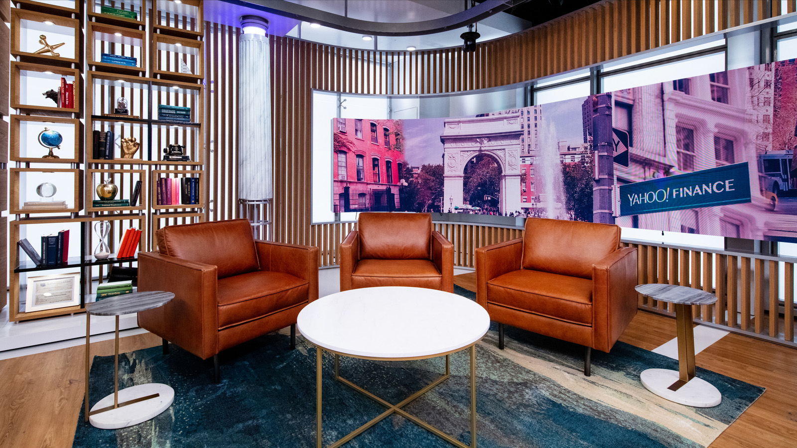 Yahoo Finance Broadcast Set Design Gallery