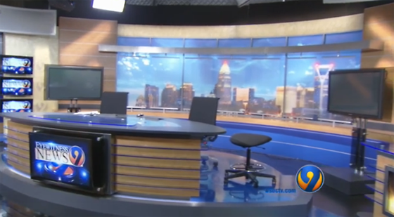 WSOC-TV television studio