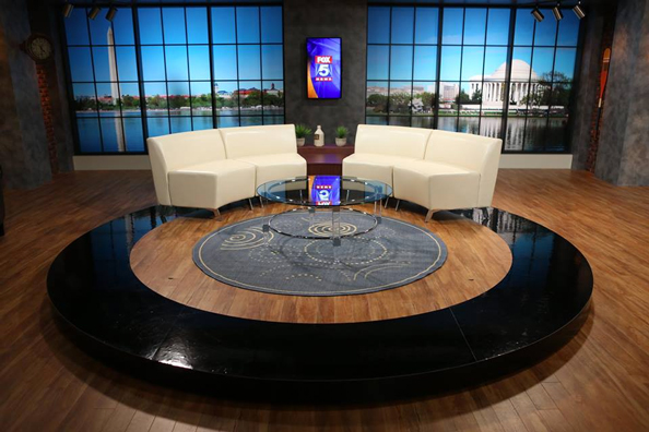 WTTG-TV new news set