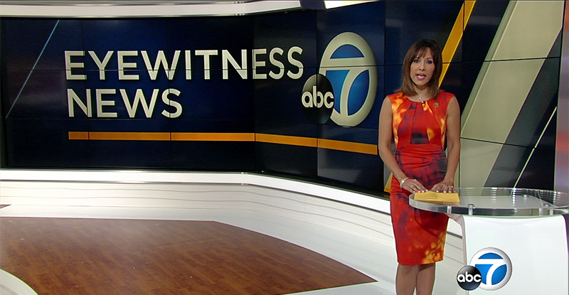 ABC 7 Los Angeles video wall