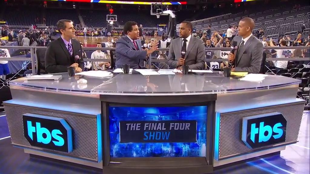 Turner Sports sets up courtside in Houston for Final Four NewscastStudio