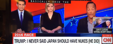 CNN calls out Donald Trump in Chyron graphic