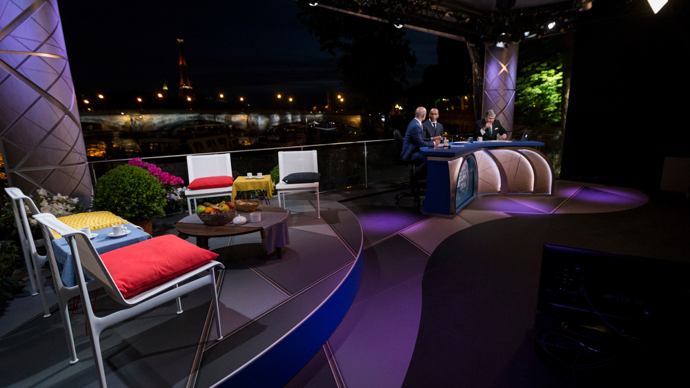 ESPN Euro studio in Paris