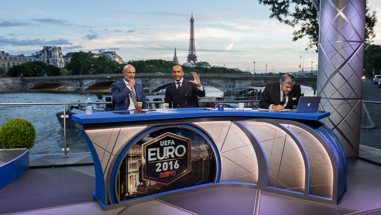 ESPN's UEFA Euro studio