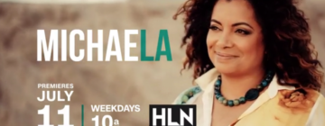 Michaela Pereira HLN show logo