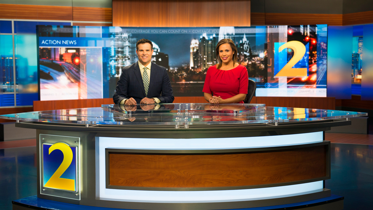 WSBTV Broadcast Set Design Gallery