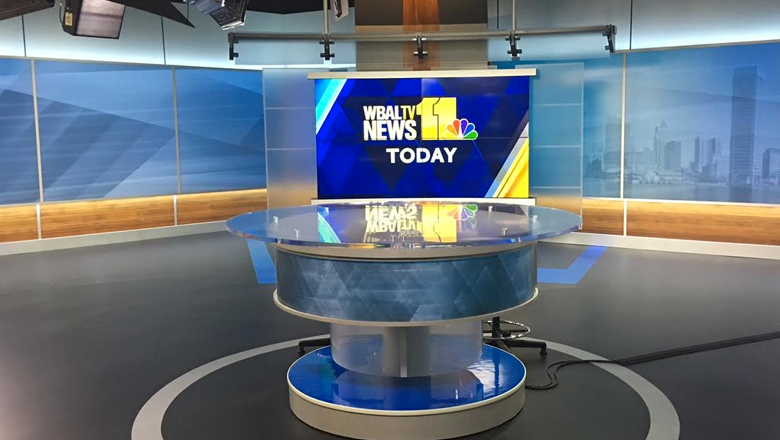 WBAL-TV Baltimore new set