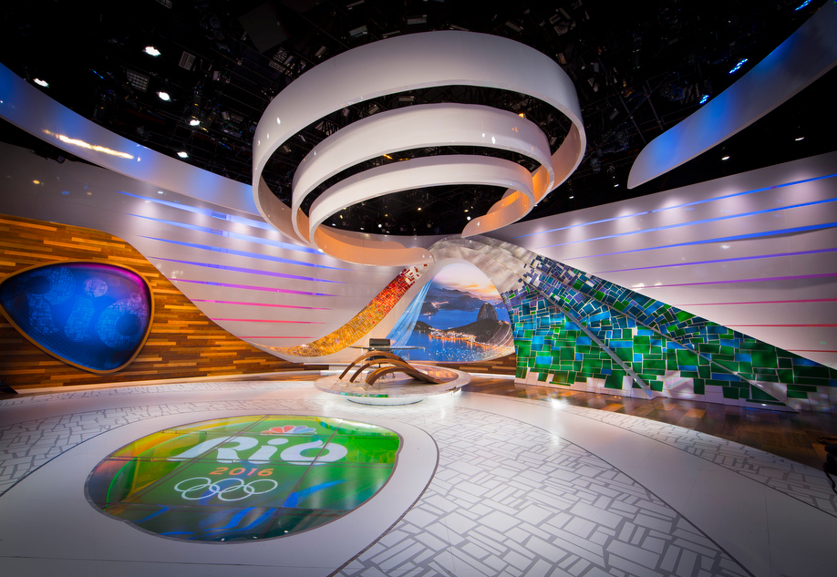 NBC Rio Olympics Broadcast Set Design Gallery