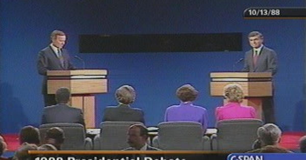 1988-presidential-debate