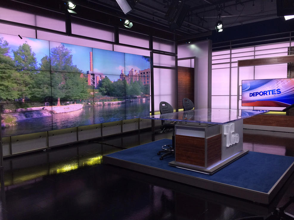 Telemundo San Antonio set design gallery