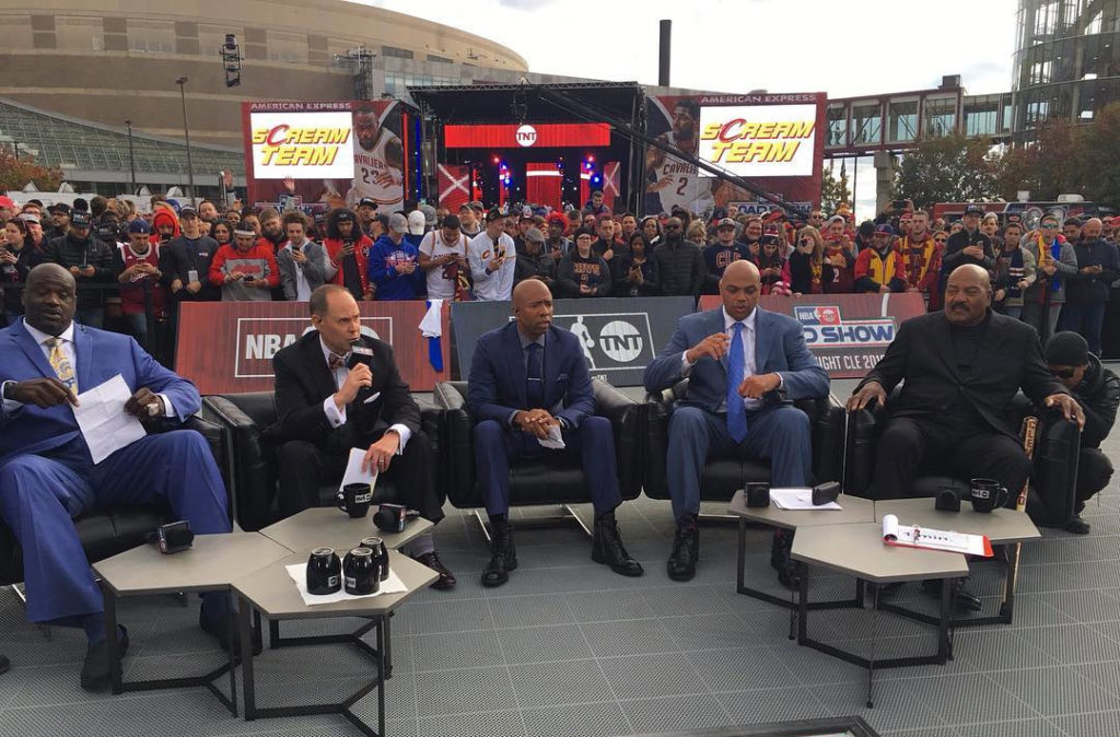 Turner's 'NBA on TNT' creates road show as season tips NewscastStudio