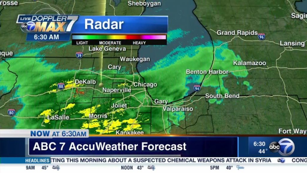 Chicago ABC rebrands with 'AccuWeather' NewscastStudio