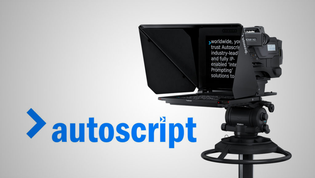 Autoscript brings IP to the world of teleprompters with new hardware