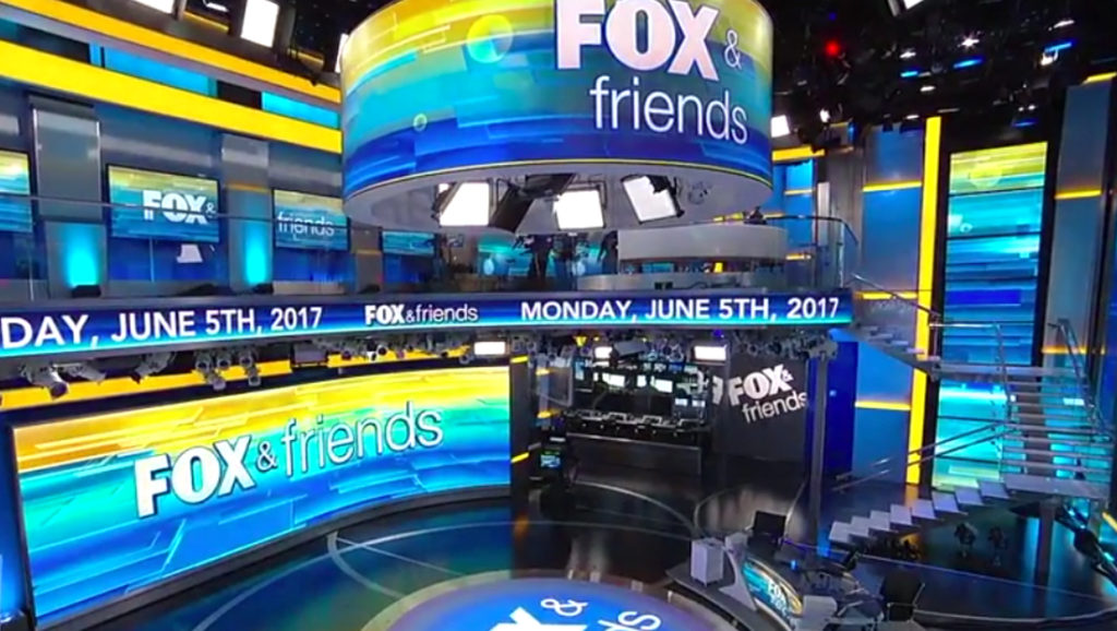 'Fox & Friends' moves to Studio F NewscastStudio