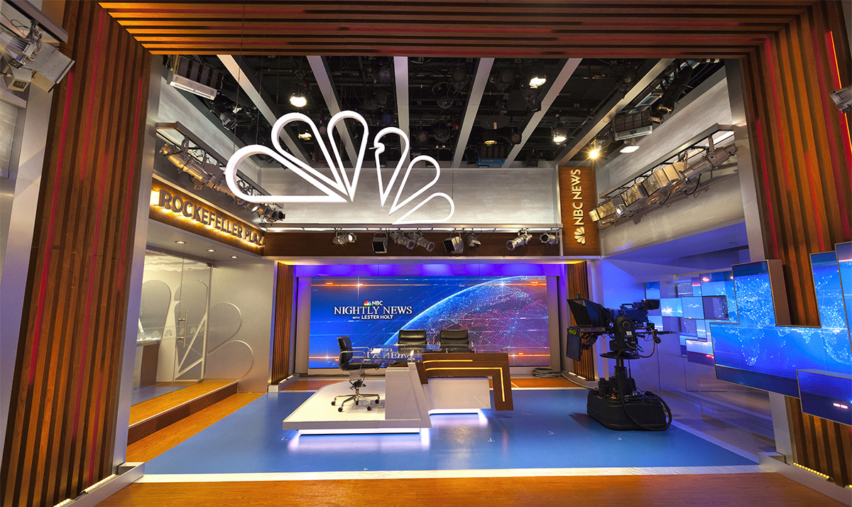 Nbc Nightly News Connects Past With Present In Studio Move